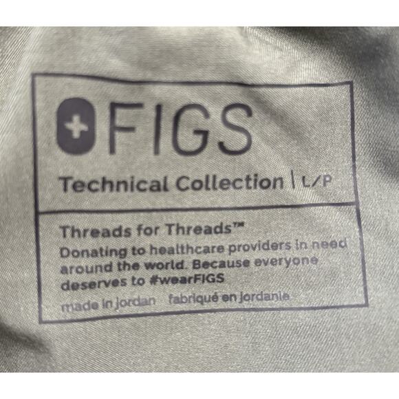 Figs Women’s Green Moss Relaxed Joggers Size Large - Picture 6 of 6